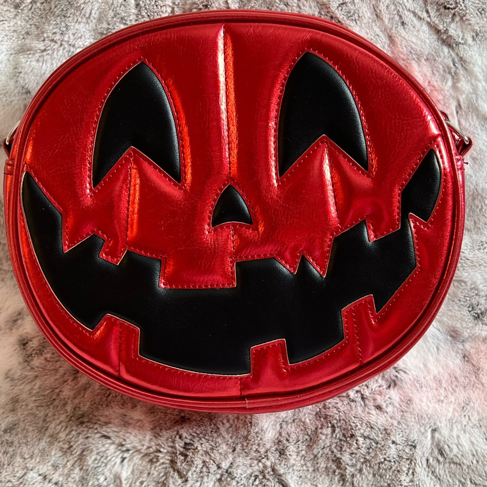 Metallic Red Pumpkin Kult Bag